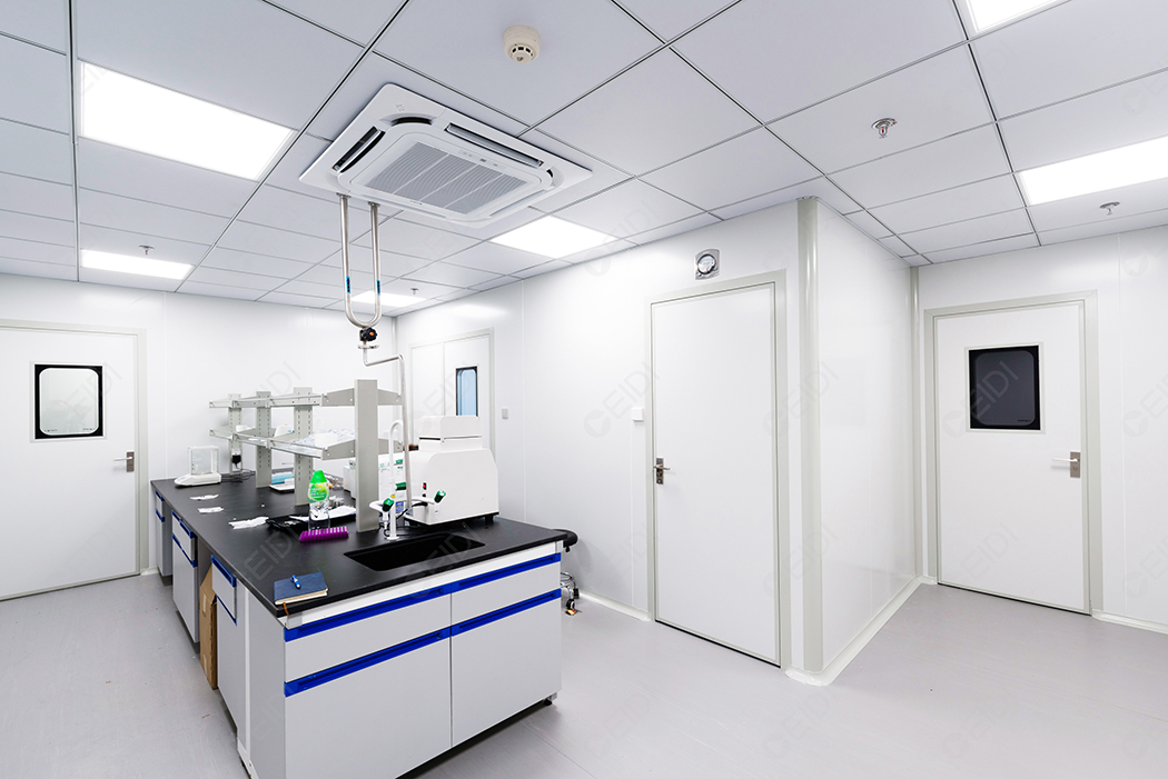 Medical laboratory decoration biotechnology design project-baiqu