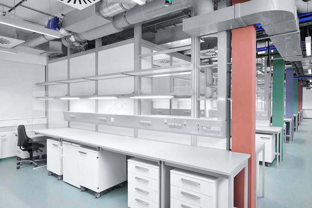 Planning and design scheme of PCR laboratory decoration_Laboratory decoration design and construction general contracting_Ceidi laboratory service integrator
